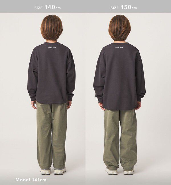 UNITED ARROWS green label relaxing「ライト ツイル ツータック パンツ / キッズ 140cm-160cm」|チノ|