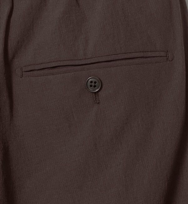 UNITED ARROWS green label relaxing「A+ air ポリエステル 空羽 リラックス イージー 1プリーツ スラックス セットパンツ -吸水速乾・通気性-」|スラックス|