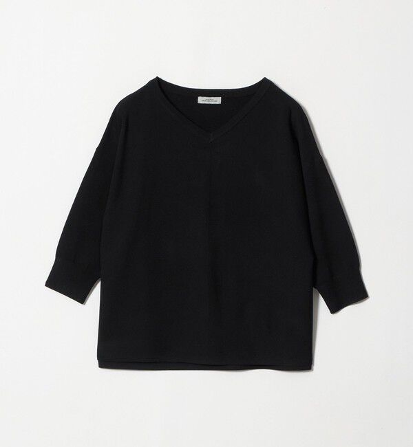 UNITED ARROWS green label relaxing「Vネック ドルマン プルオーバー ニット ウォッシャブル 接触冷感 UVカット」|ニット・セーター|