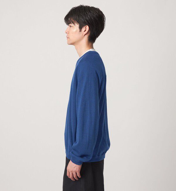 UNITED ARROWS green label relaxing「ウール サドル Vネック ニット」|ニット・セーター|