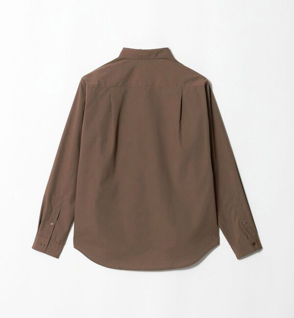 UNITED ARROWS green label relaxing「【WEB限定】JUST fit コットンライク ポリエステル 長袖 シャツ」|シャツ・ブラウス|