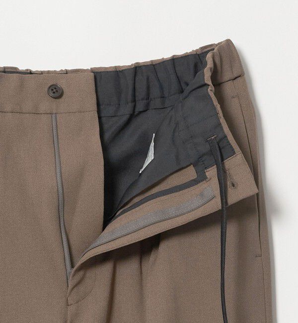 UNITED ARROWS green label relaxing「A+ リネンライク リラックス イージー 1プリーツ セットアップ パンツ スラックス -ストレッチ-」|スラックス|