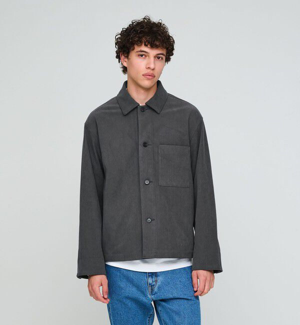 UNITED ARROWS green label relaxing「コーデュロイ カバーオール ジャケット -ストレッチ-」|ブルゾン・スタジャン|