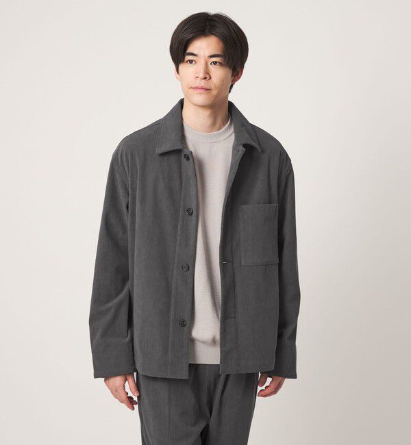 UNITED ARROWS green label relaxing「コーデュロイ カバーオール ジャケット -ストレッチ-」|ブルゾン・スタジャン|
