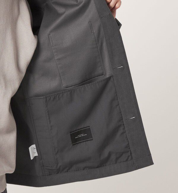 UNITED ARROWS green label relaxing「コーデュロイ カバーオール ジャケット -ストレッチ-」|ブルゾン・スタジャン|