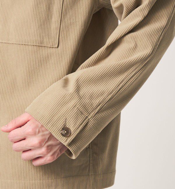 UNITED ARROWS green label relaxing「コーデュロイ カバーオール ジャケット -ストレッチ-」|ブルゾン・スタジャン|
