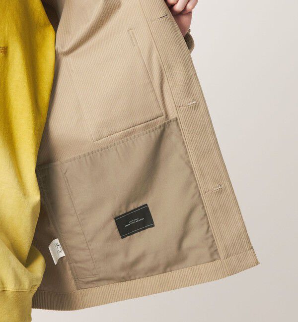 UNITED ARROWS green label relaxing「コーデュロイ カバーオール ジャケット -ストレッチ-」|ブルゾン・スタジャン|