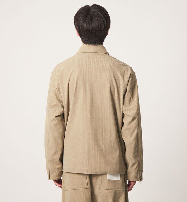 UNITED ARROWS green label relaxing「コーデュロイ カバーオール ジャケット -ストレッチ-」|ブルゾン・スタジャン|