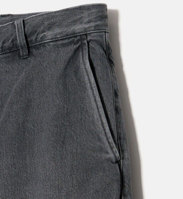 BEAUTY&YOUTH UNITED ARROWS「グレー デニム スラックス NO.9」|チノ|