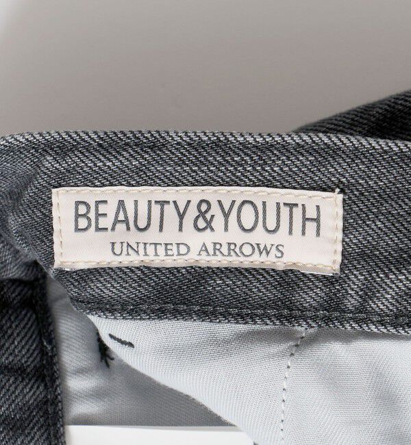 BEAUTY&YOUTH UNITED ARROWS「グレー デニム スラックス NO.9」|チノ|
