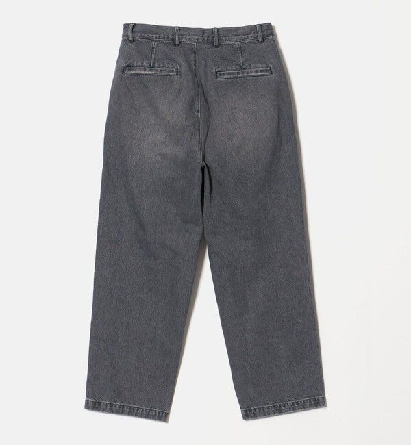 BEAUTY&YOUTH UNITED ARROWS「グレー デニム スラックス NO.9」|チノ|