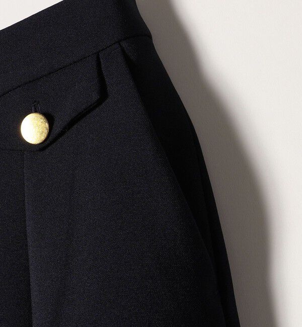 SHIPS any「SHIPS any:〈洗濯機可能〉ダブルクロス Iライン タック スカート［NAVY BLUE］」|スカート|