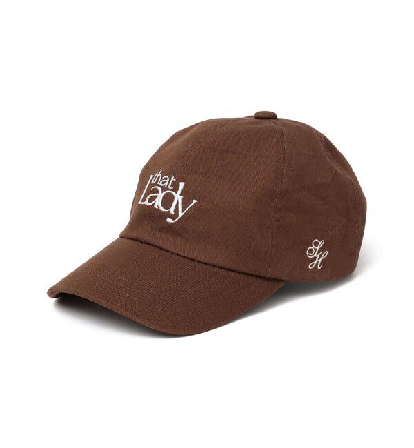 SHIPS for women「that Lady ロゴ キャップ」|その他|