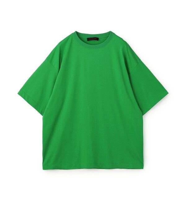 CABaN「CABaN コットン ドロップショルダークルーネックプルオーバー」|Tシャツ・カットソー|53 グリーン