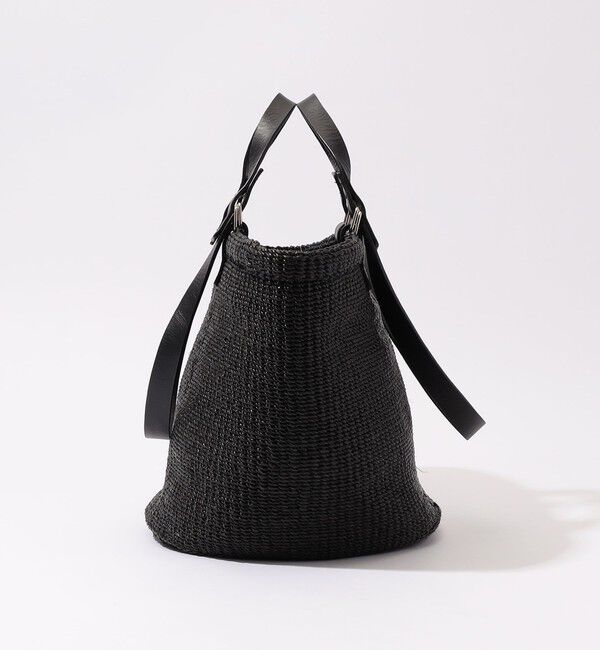 TOMORROWLAND GOODS「BUCKET BUGGAGE Basket Large トートバッグ」|かごバッグ|