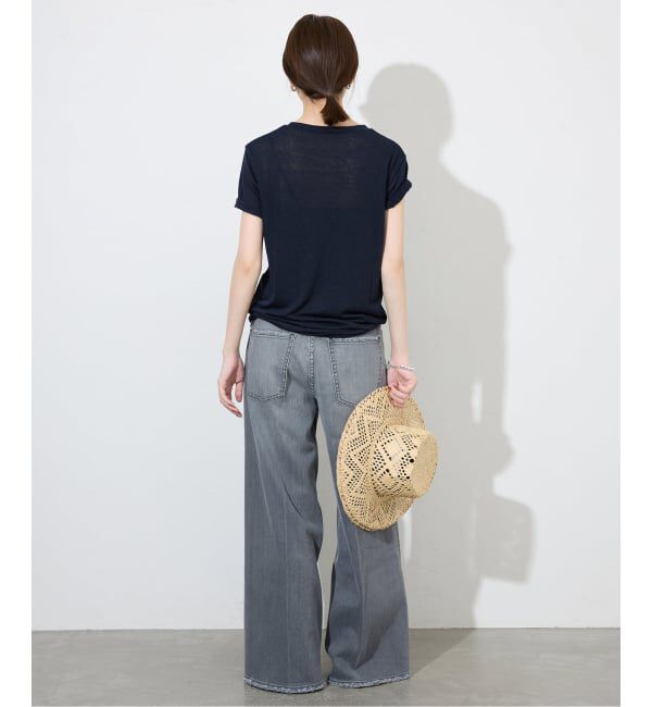 SLOBE IENA「《追加》スラブ5分袖TEE」|Tシャツ・カットソー|
