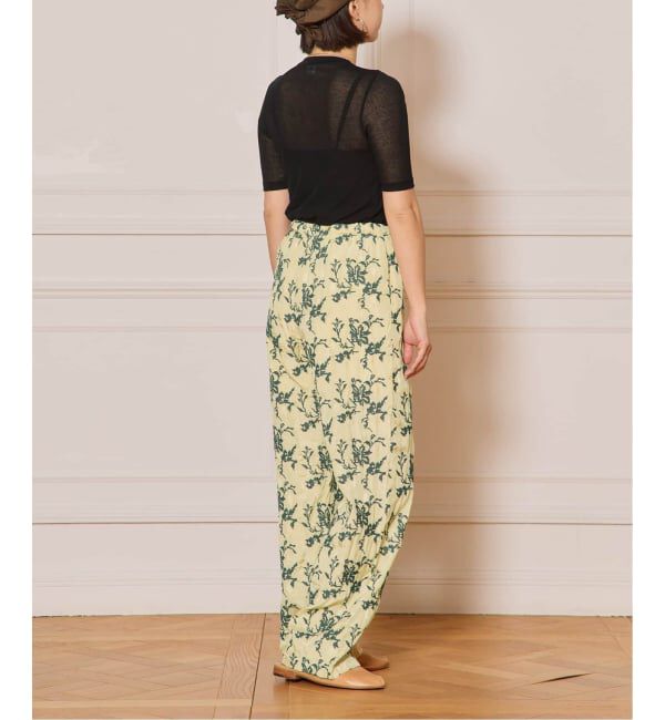 IENA LA BOUCLE「《追加2》IENA LA BOUCLE 水撚りガスフライス半袖プルオーバー」|Tシャツ・カットソー|