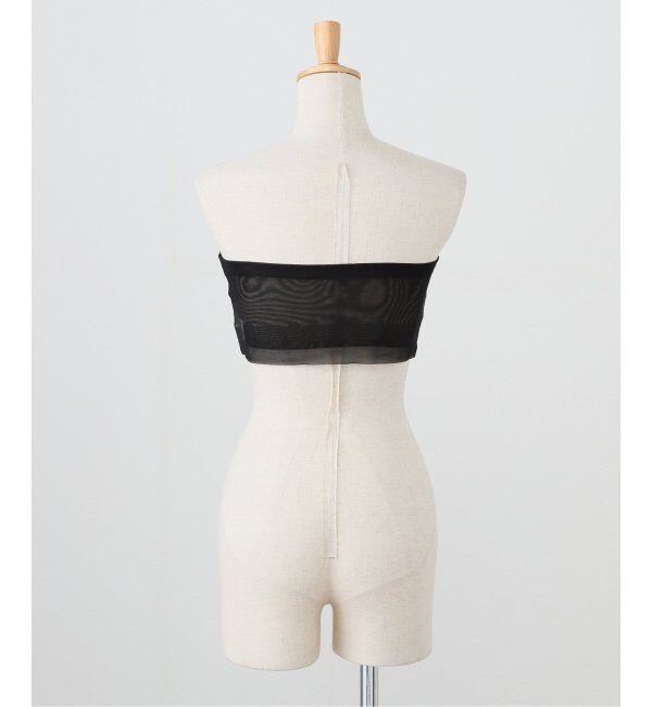 IENA LA BOUCLE「NICENICE MOMENT/ナイスナイスモーメント MESH TUBE トップ NNM03-2403-101」|インナー|