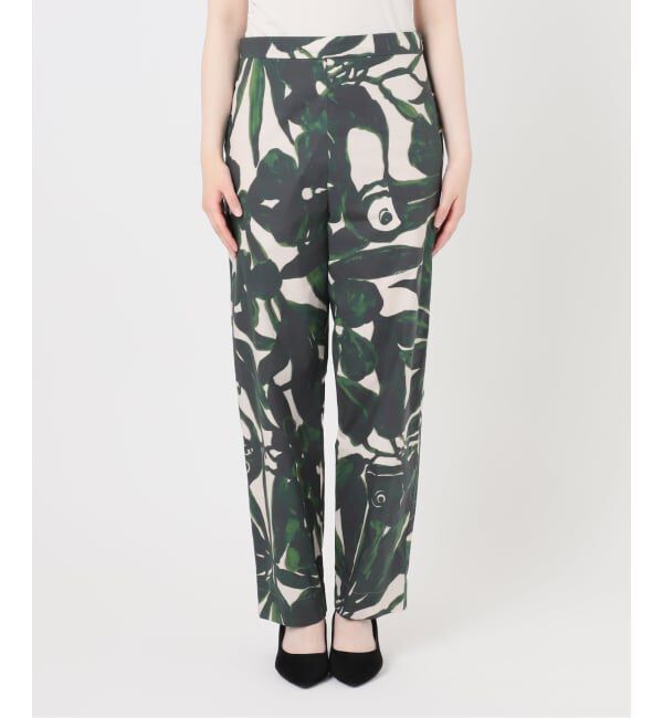 VERMEIL par iena「Leaf print パンツ」|その他|