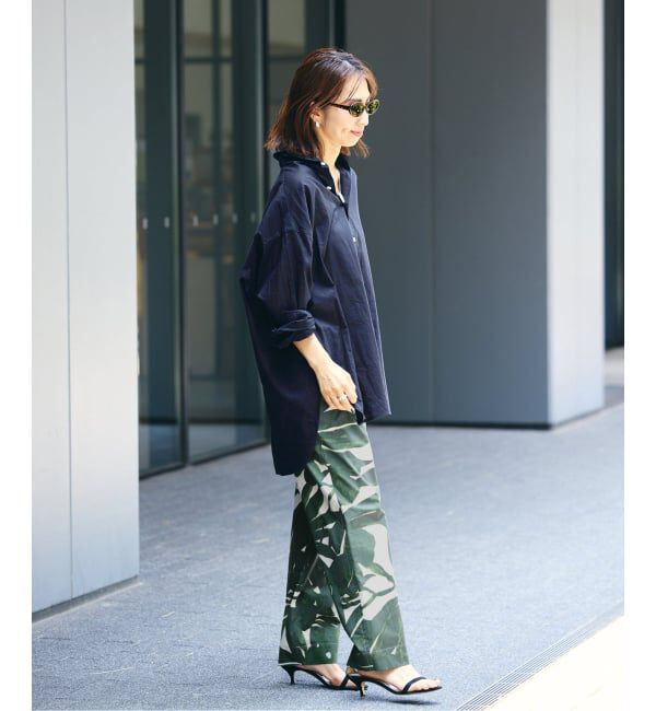 VERMEIL par iena「Leaf print パンツ」|その他|
