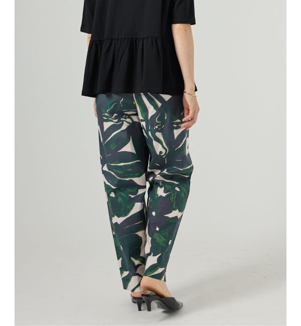 VERMEIL par iena「Leaf print パンツ」|その他|