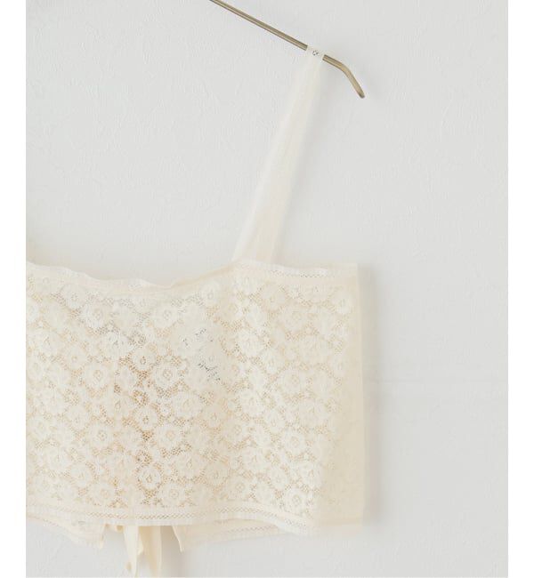 IENA「Heriter/エリテ Valenciennes lace camisole キャミソール H1-26-3002」|キャミソール|