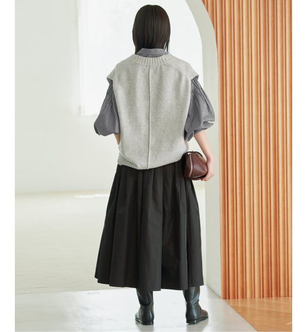 SLOBE IENA「《WEB限定カラーあり/追加予約》ピンタックバルーンスリーブブラウス」|シャツ・ブラウス|