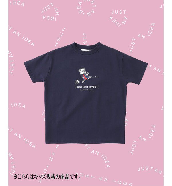 Paris Saint-Germain「【Le Petit Nicolas*PSG】TEE Terrible Shoot ※キッズサイズ」|その他ベビーウェア|ネイビー