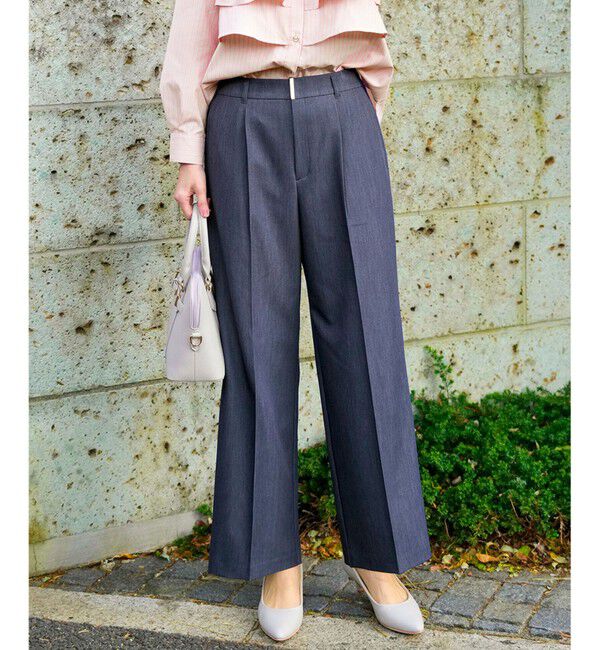 ANY SIS「褒めらレディストレッチ ワイドパンツ」|その他|ﾈｲﾋﾞｰｼ
