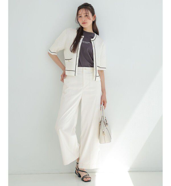ANY SIS「エアリーストレッチ ワイドパンツ」|その他|