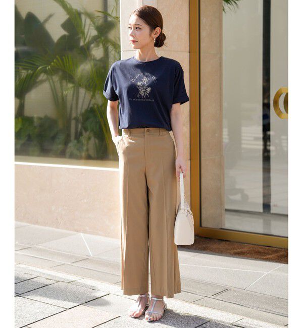 ANY SIS「エアリーストレッチ ワイドパンツ」|その他|