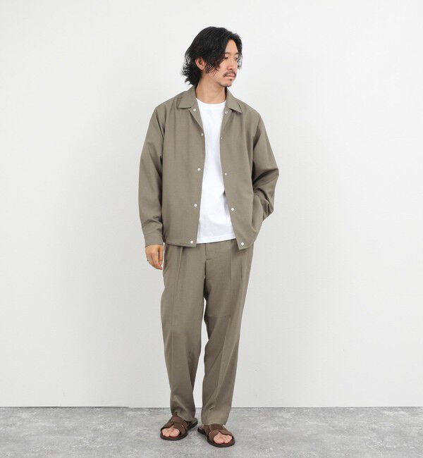 NOLLEY'S goodman「Reflax ワンタックイージーパンツ 26SS」|チノ|