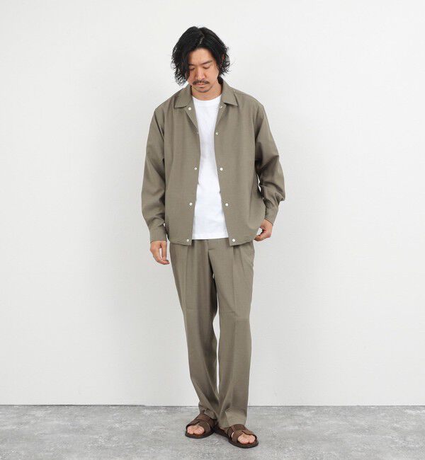 NOLLEY'S goodman「Reflax ワンタックイージーパンツ 26SS」|チノ|