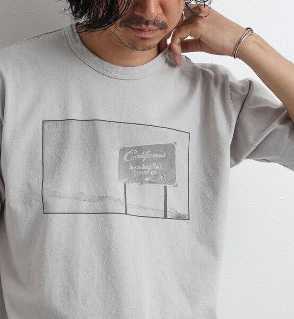 NOLLEY'S goodman「Photo T フォトグラフィック Tシャツ 26SS」|Tシャツ・カットソー|グレー系1