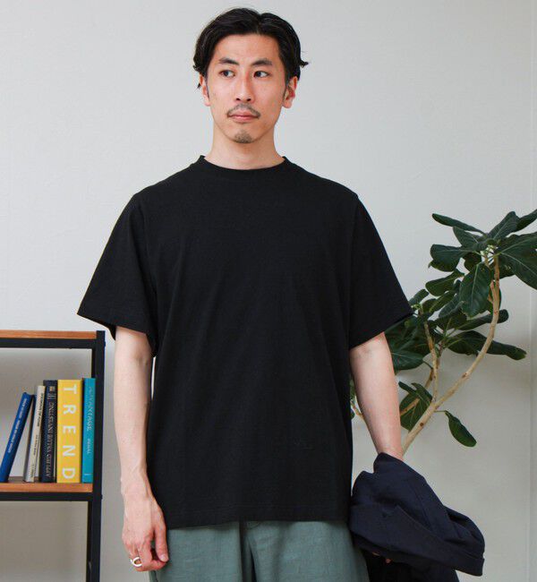 GLOSTER「【GEVACO/ゲバコ】リネンバスクTシャツ」|Tシャツ・カットソー|
