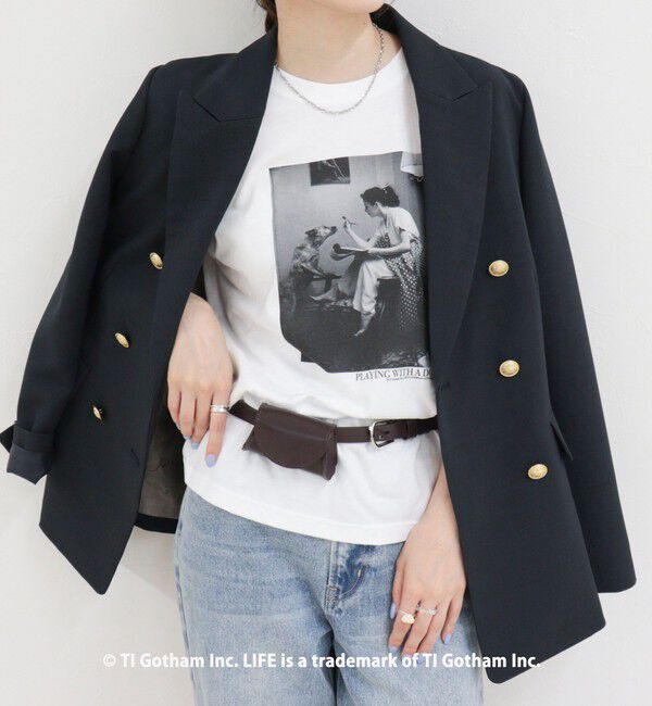 fredy emue「【haru &times; GOOD ROCK SPEED】PhotoコンパクトTシャツ」|Tシャツ・カットソー|