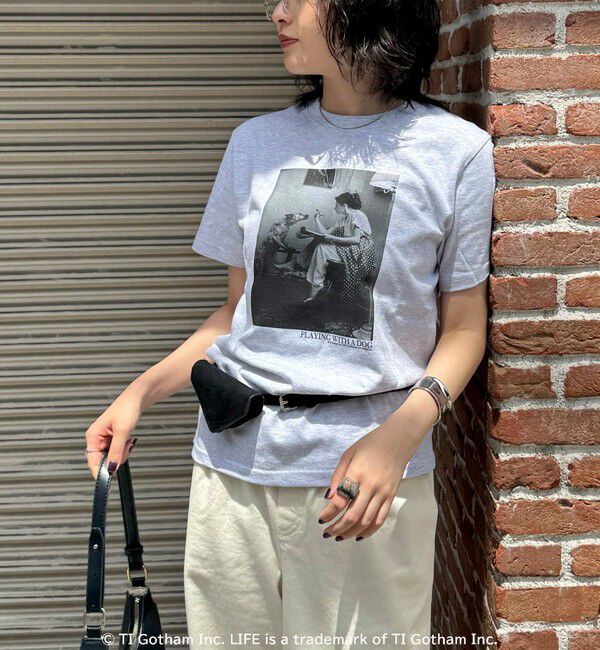 fredy emue「【haru &times; GOOD ROCK SPEED】PhotoコンパクトTシャツ」|Tシャツ・カットソー|