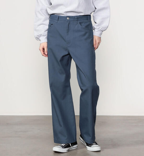  「FARAH | ワイド フレアパンツ MEN」|チノ|