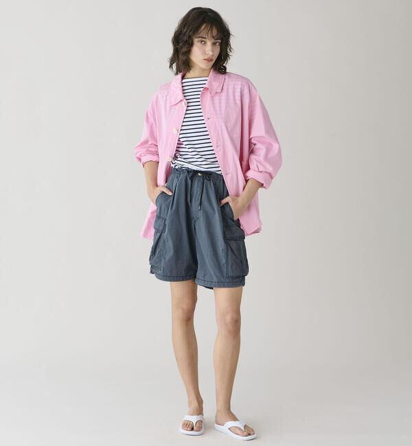  「WILD THINGS | 〈別注〉 ダブルダイナイロン カーゴショーツ WOMEN」|その他|