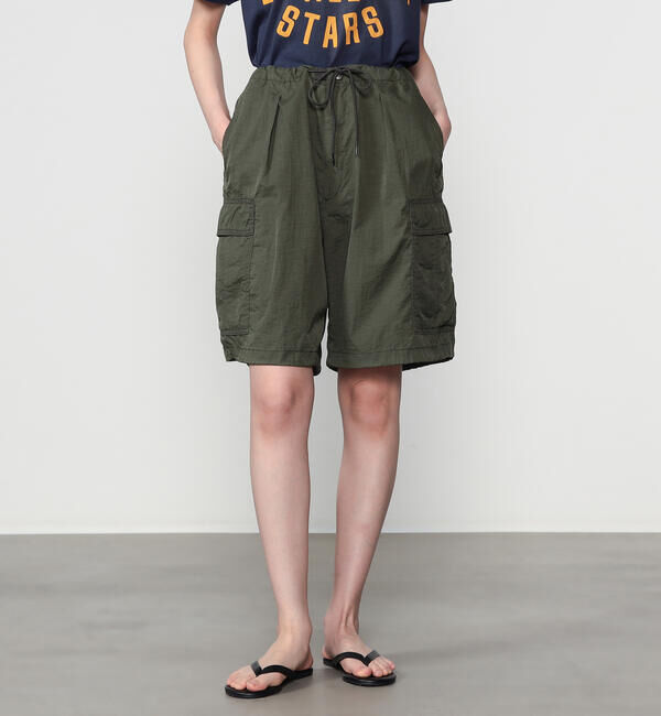  「WILD THINGS | 〈別注〉 ダブルダイナイロン カーゴショーツ WOMEN」|その他|OLIVE