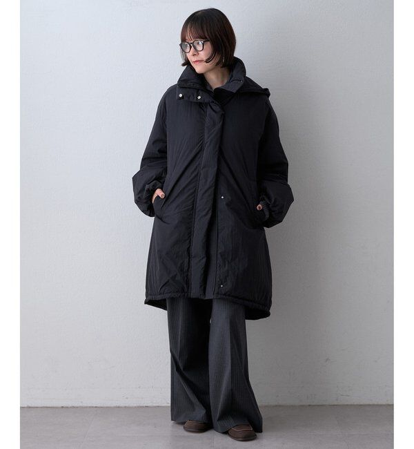 THE PAUSE「【THE PAUSE】フードロングダウンコート〈WEB限定〉」|ダウン|