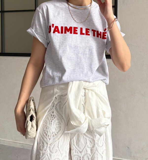  「JAIMELETHEフロッキーロゴTEE」|Tシャツ・カットソー|