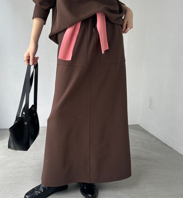  「カットジョーゼットスカート」|スカート|