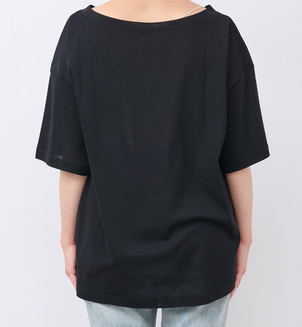  「【A・MONN】【吸水速乾/接触冷感】オープンネックTee」|Tシャツ・カットソー|