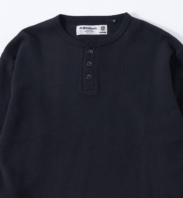  「【Sourcream/UNISEX】ワッフルヘンリートップス[26AW]」|Tシャツ・カットソー|