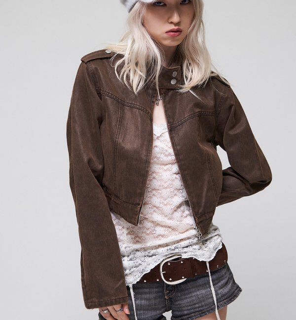  「【26AW LOOK掲載品番】ラギッドチビライダース」|ブルゾン・スタジャン|