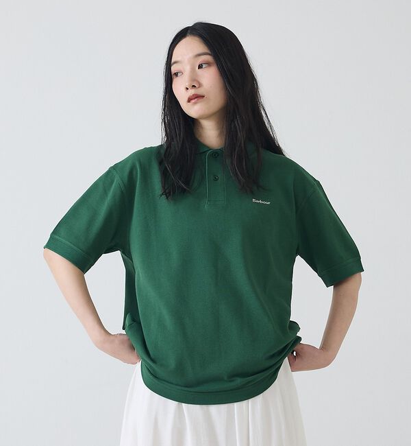 ABAHOUSE「【Barbour / バブアー】 POLO SHIRT S/S ／ポロシャツ ／」|ポロシャツ|