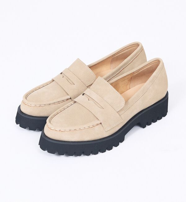 AU BANNISTER「【販売店舗限定】軽量・厚底ローファー」|ローファー|
