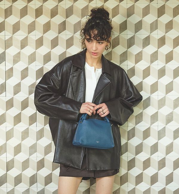 LOWELL things「【再入荷/新色追加】Muget/ダブルハンドルミニショルダーBAG【予約】」|ショルダー・メッセンジャー|