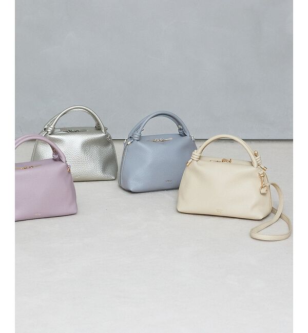 LOWELL things「【再入荷/新色追加】Muget/ダブルハンドルミニショルダーBAG【予約】」|ショルダー・メッセンジャー|